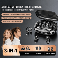6 Earbuds Set