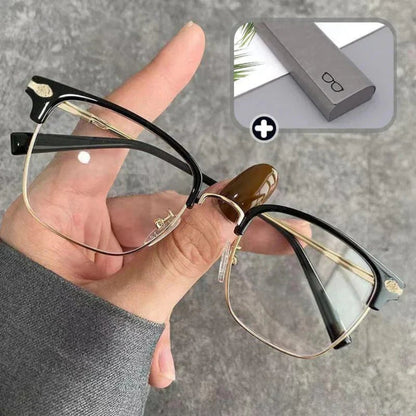 🎁70% Off🔥Ultra Light Anti Blue Presbyopic Glasses-👓Intelligent Zoom 100°-500° (Auto Recognition)