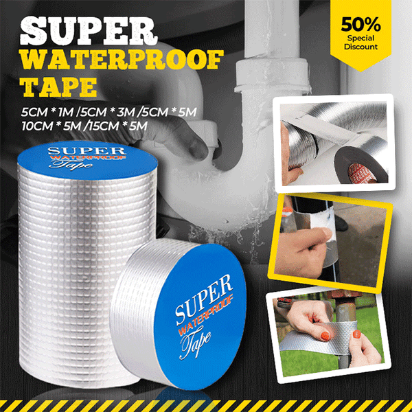 🎁Limited time 50% OFF⏳Strong Self-adhesive Aluminum Foil Waterproof Butyl Tape
