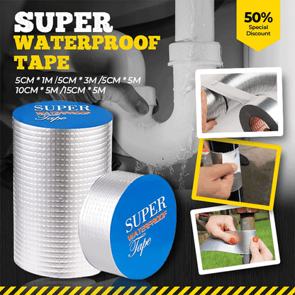 🎁Limited time 50% OFF⏳Strong Self-adhesive Aluminum Foil Waterproof Butyl Tape