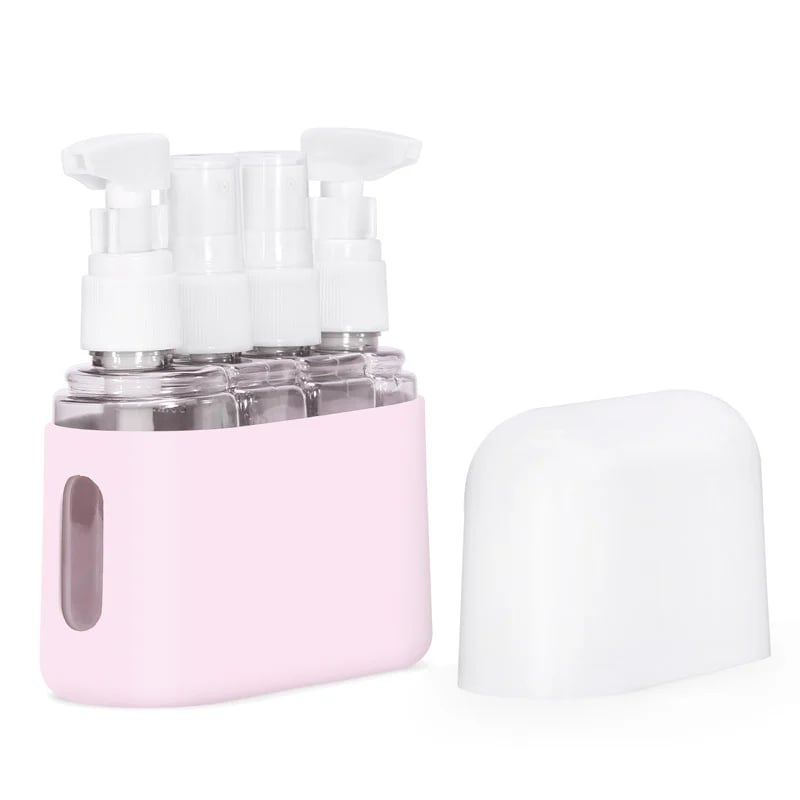🔥Sale:50% OFF🔥Mini Shampoo Dispenser Portable Travel Bottle Set