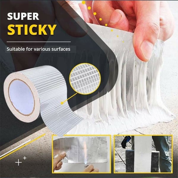 🎁Limited time 50% OFF⏳Strong Self-adhesive Aluminum Foil Waterproof Butyl Tape