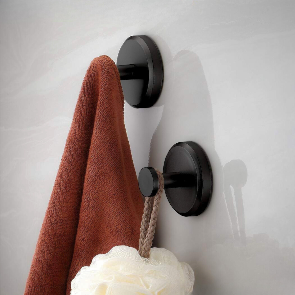 ✨No drill needed! Strong suction hooks