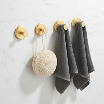 ✨No drill needed! Strong suction hooks
