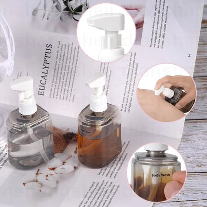 🔥Sale:50% OFF🔥Mini Shampoo Dispenser Portable Travel Bottle Set