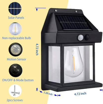 🏆Flash Sale 50K+ SOLD!🔥Solar Tungsten Wall Light