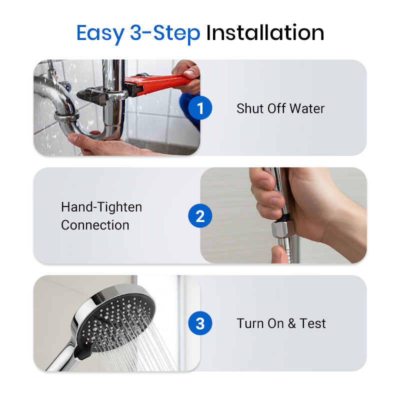 ⏰ LIMITED TIME OFFER🚿Adjustable High-Pressure Rain Shower💧