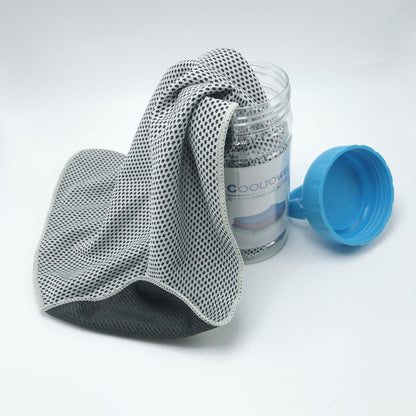 ⏰Summer Sale Buy 1 Get 1 Free❄💦Cold Sweat Towel You Can Use Anywhere, Anytime! Reusable Soft Absorbent Cooling Portable– UK Ready! 🇬🇧