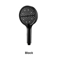 Black pressure shower head