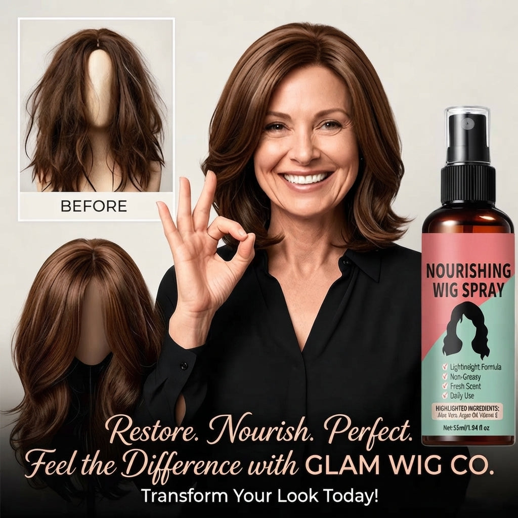 ✅Anti‑Frizz Wig Care Spray That Revives Dry Wig Hair
