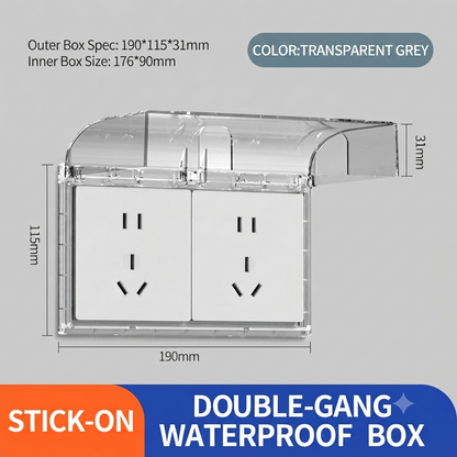 🚿Waterproof Socket Cover｜Protect Bathroom Outlets From Splashes & Steam