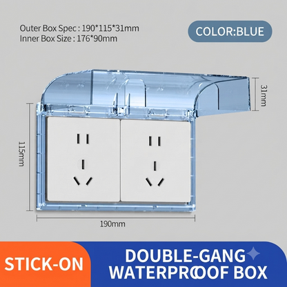 🚿Waterproof Socket Cover｜Protect Bathroom Outlets From Splashes & Steam
