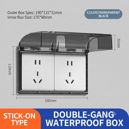 🚿Waterproof Socket Cover｜Protect Bathroom Outlets From Splashes & Steam