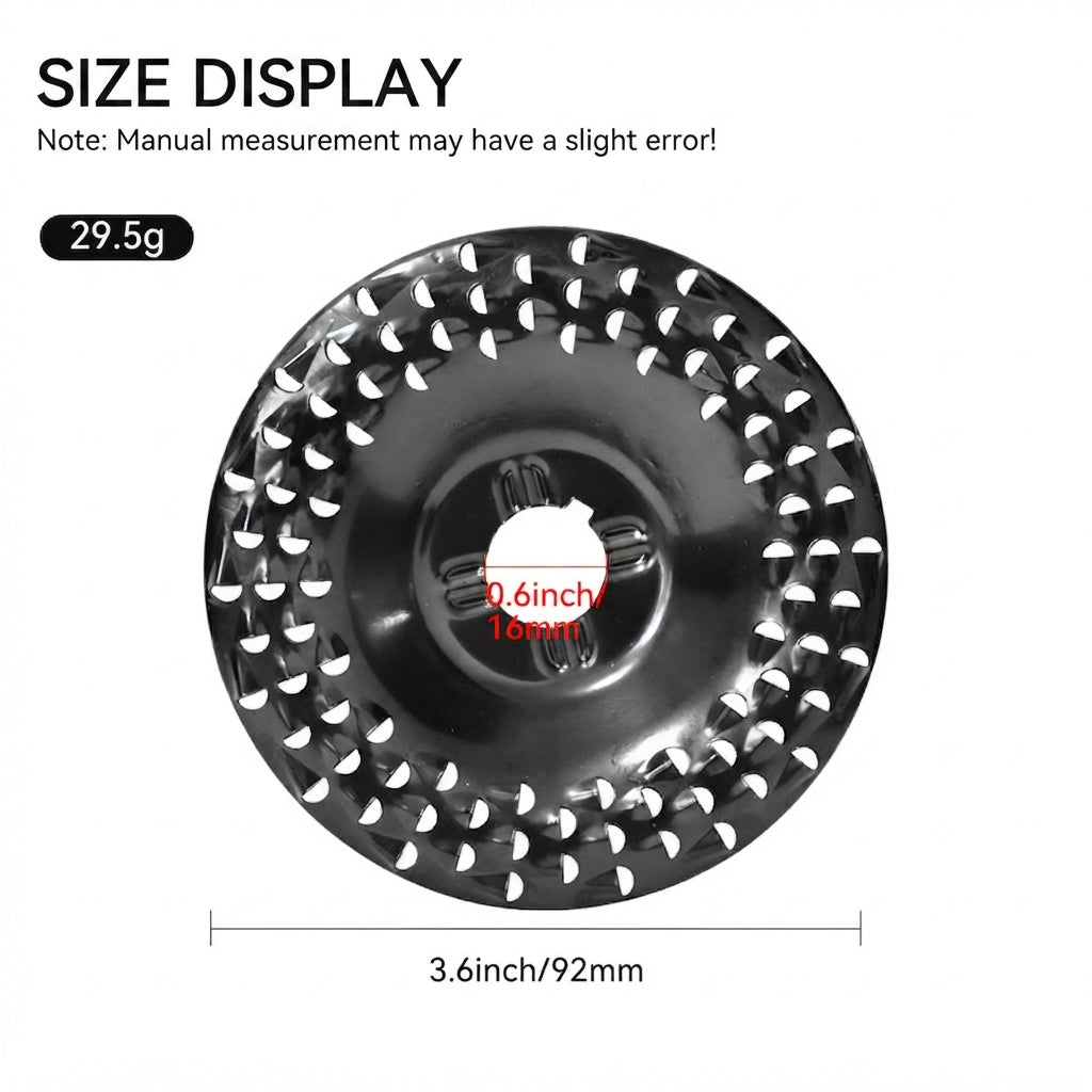 🔥  LAST DAY SALE! 🔥High-Strength Wood Shaping Disc for Angle Grinder