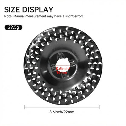🔥  LAST DAY SALE! 🔥High-Strength Wood Shaping Disc for Angle Grinder