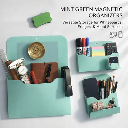Magnetic Storage Pocket for Whiteboard & Refrigerator