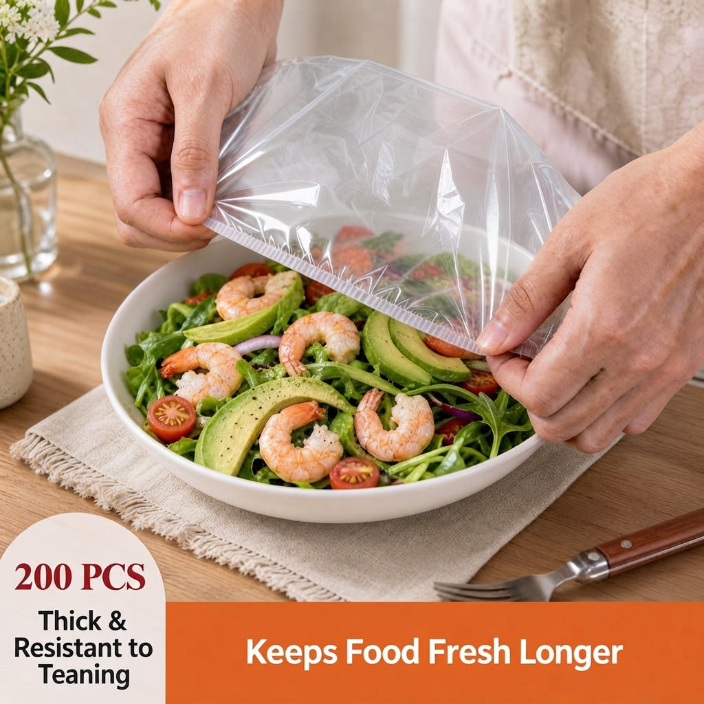 🔥LAST DAY SALE 60% OFF-Medium Reusable Elastic Plastic Bowl Covers