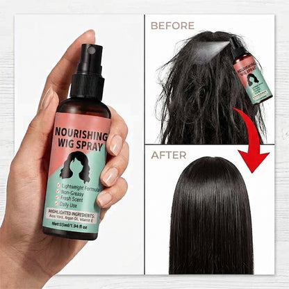 ✅Anti‑Frizz Wig Care Spray That Revives Dry Wig Hair