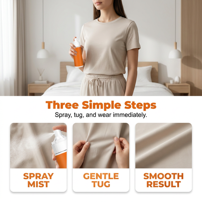 🔥Buy 3 Get 2 Free🔥Instant Anti-Wrinkle Fabric Spray