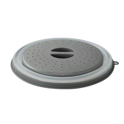 🍲✨ Buy One Get One Free – 2-in-1 Foldable Microwave Oven Splash Cover