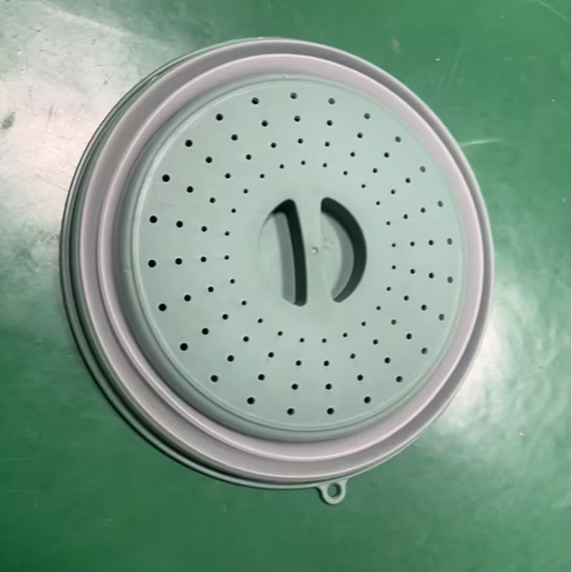🍲✨ Buy One Get One Free – 2-in-1 Foldable Microwave Oven Splash Cover