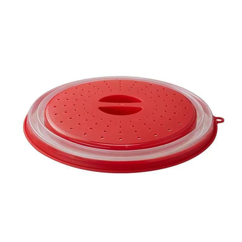 🍲✨ Buy One Get One Free – 2-in-1 Foldable Microwave Oven Splash Cover