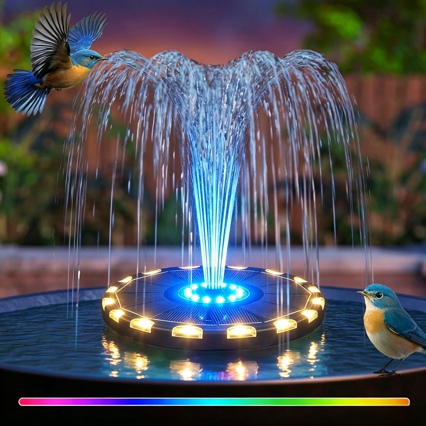 ✨ Solar Auto Fountain | Zero Cords, Zero Electric Bills