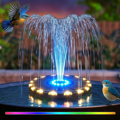 ✨ Solar Auto Fountain | Zero Cords, Zero Electric Bills