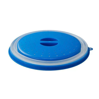 🍲✨ Buy One Get One Free – 2-in-1 Foldable Microwave Oven Splash Cover