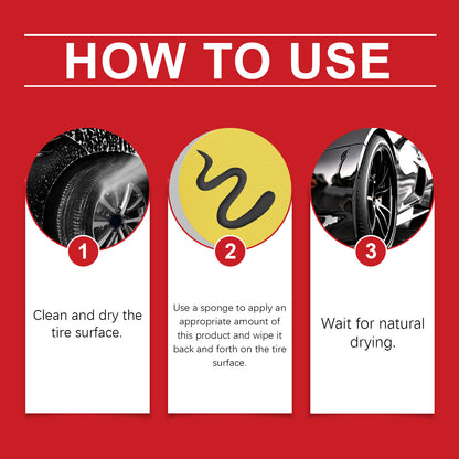 ✅ All Vehicle Tire Gloss Conditioner, Buy 1 Get 1 Free – Perfect for Daily Cars, Off-Road Trucks & Classic Car Tire Care