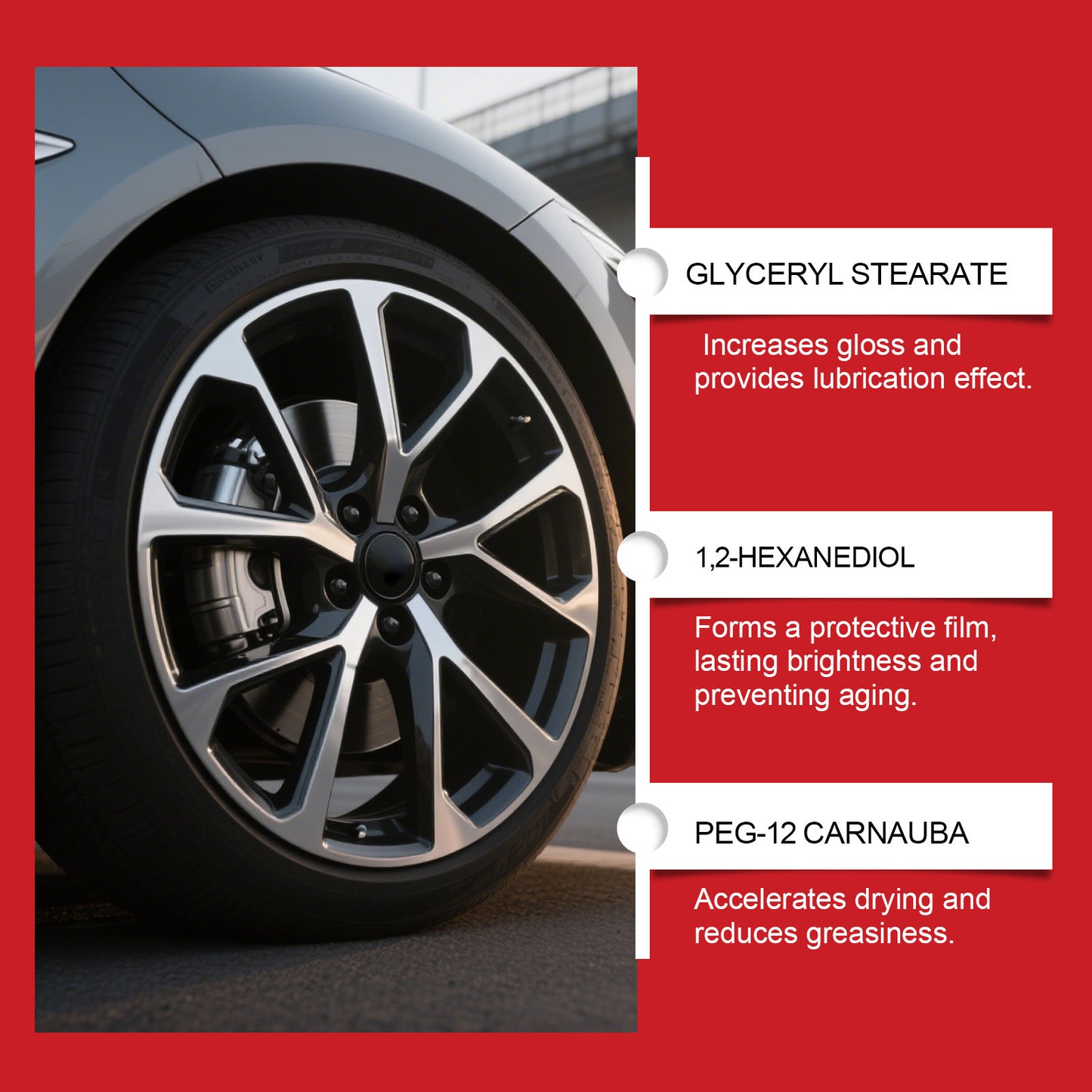 ✅ All Vehicle Tire Gloss Conditioner, Buy 1 Get 1 Free – Perfect for Daily Cars, Off-Road Trucks & Classic Car Tire Care