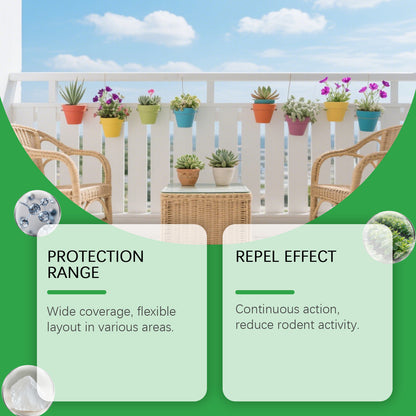 ✨Mice chew your wooden furniture & electric wires? These mild fresh-scent repellent balls drive rodents away safely without toxic poison!