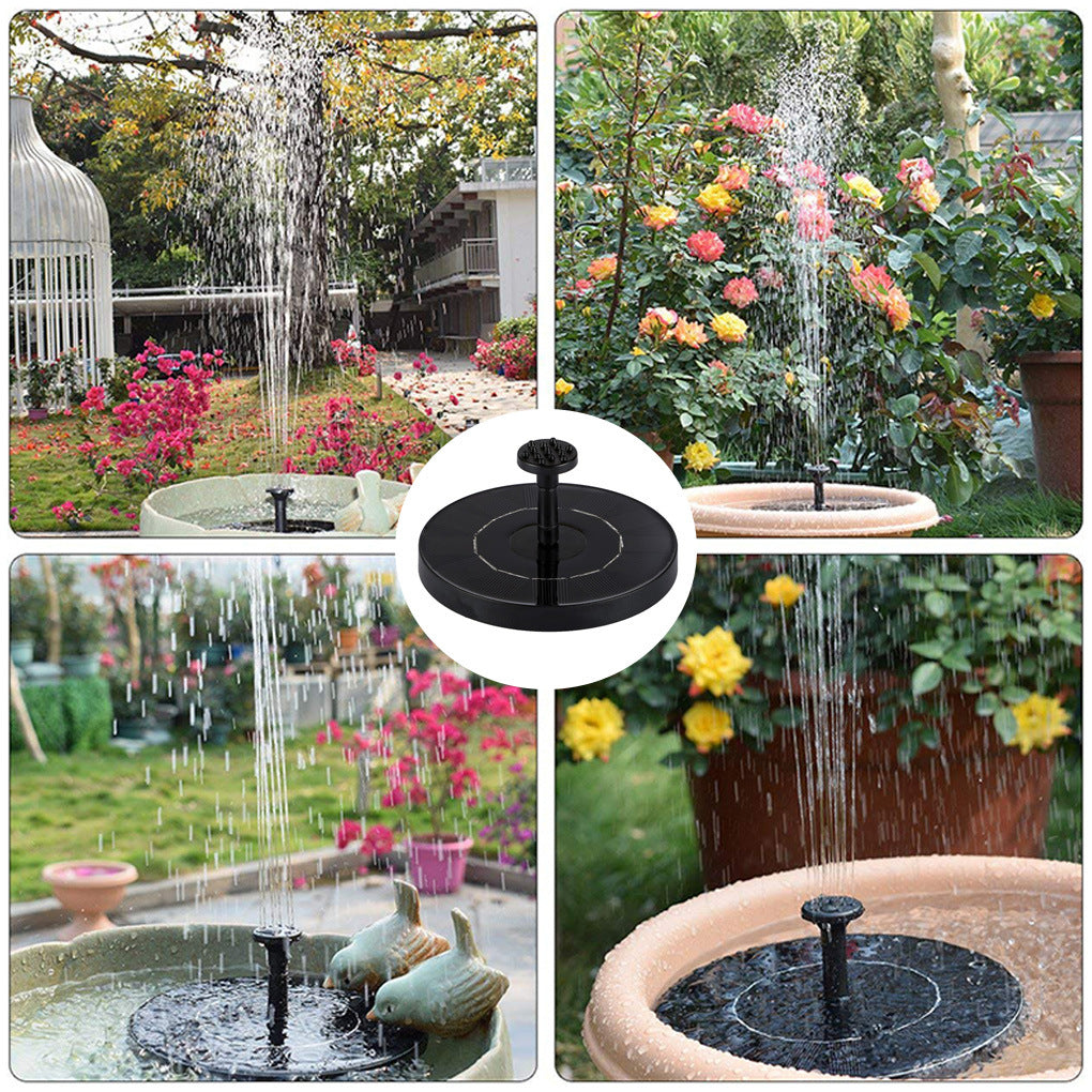 ✨ Solar Auto Fountain | Zero Cords, Zero Electric Bills