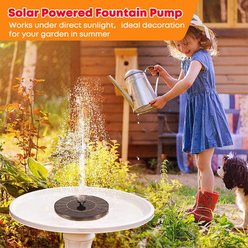 ✨ Solar Auto Fountain | Zero Cords, Zero Electric Bills