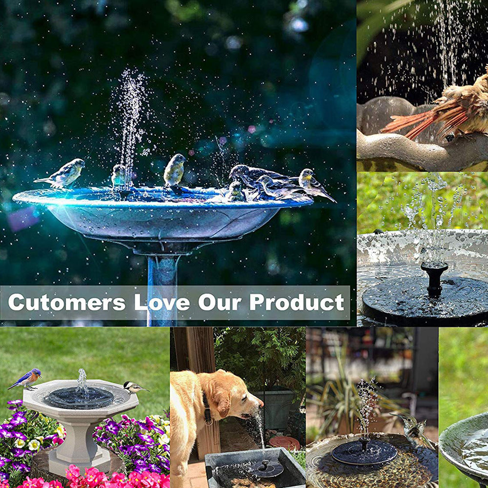 ✨ Solar Auto Fountain | Zero Cords, Zero Electric Bills