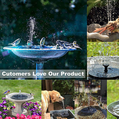 ✨ Solar Auto Fountain | Zero Cords, Zero Electric Bills