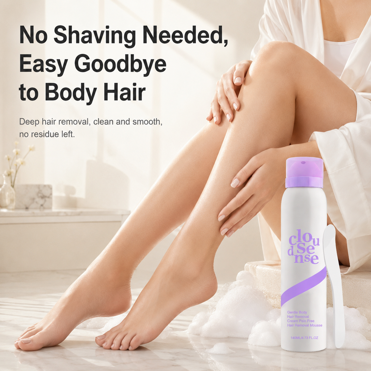 🔥Gentle Portable Full Body Hair Removal Mousse