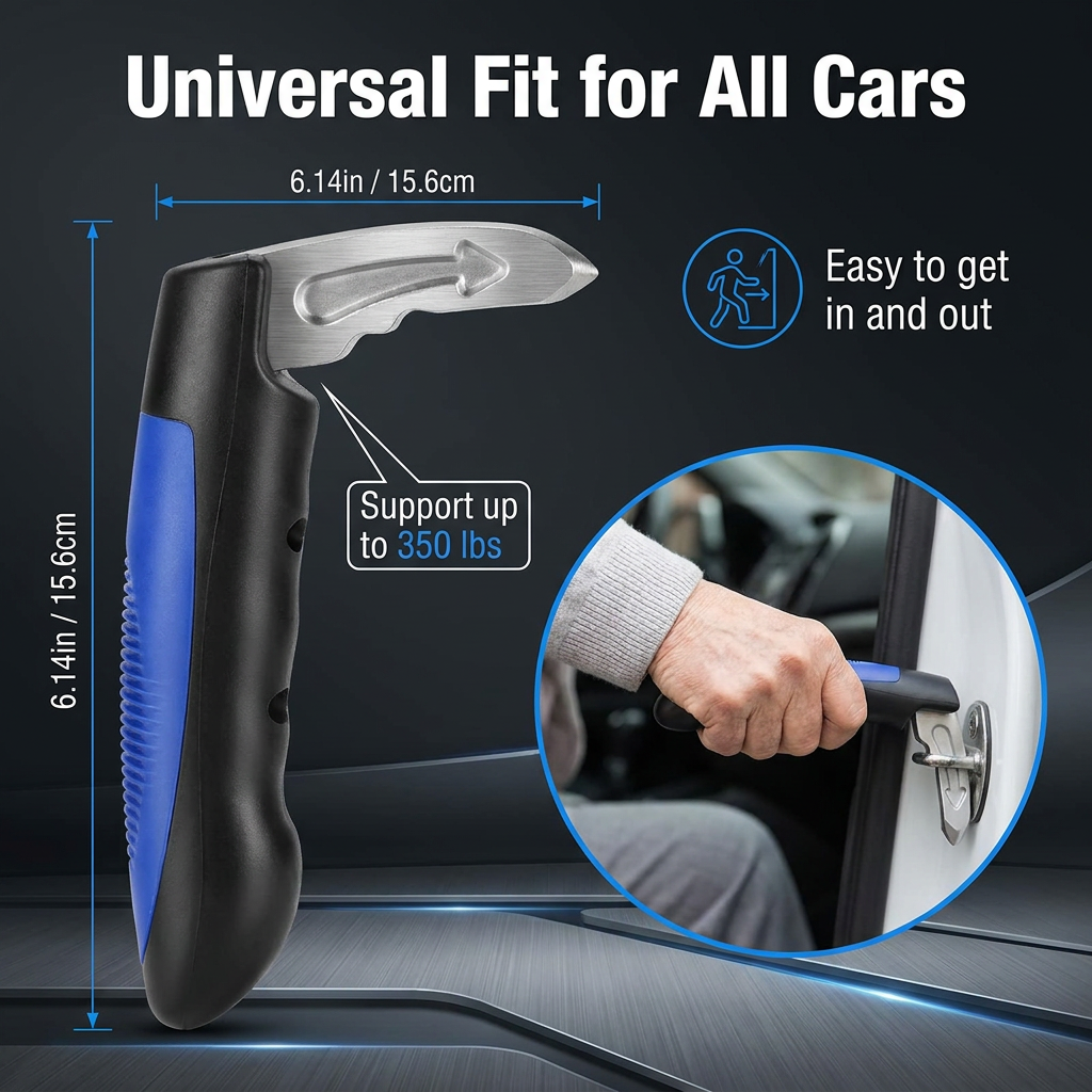🔥50%+ OFF!🌟Multifunctional car handle assistant✨