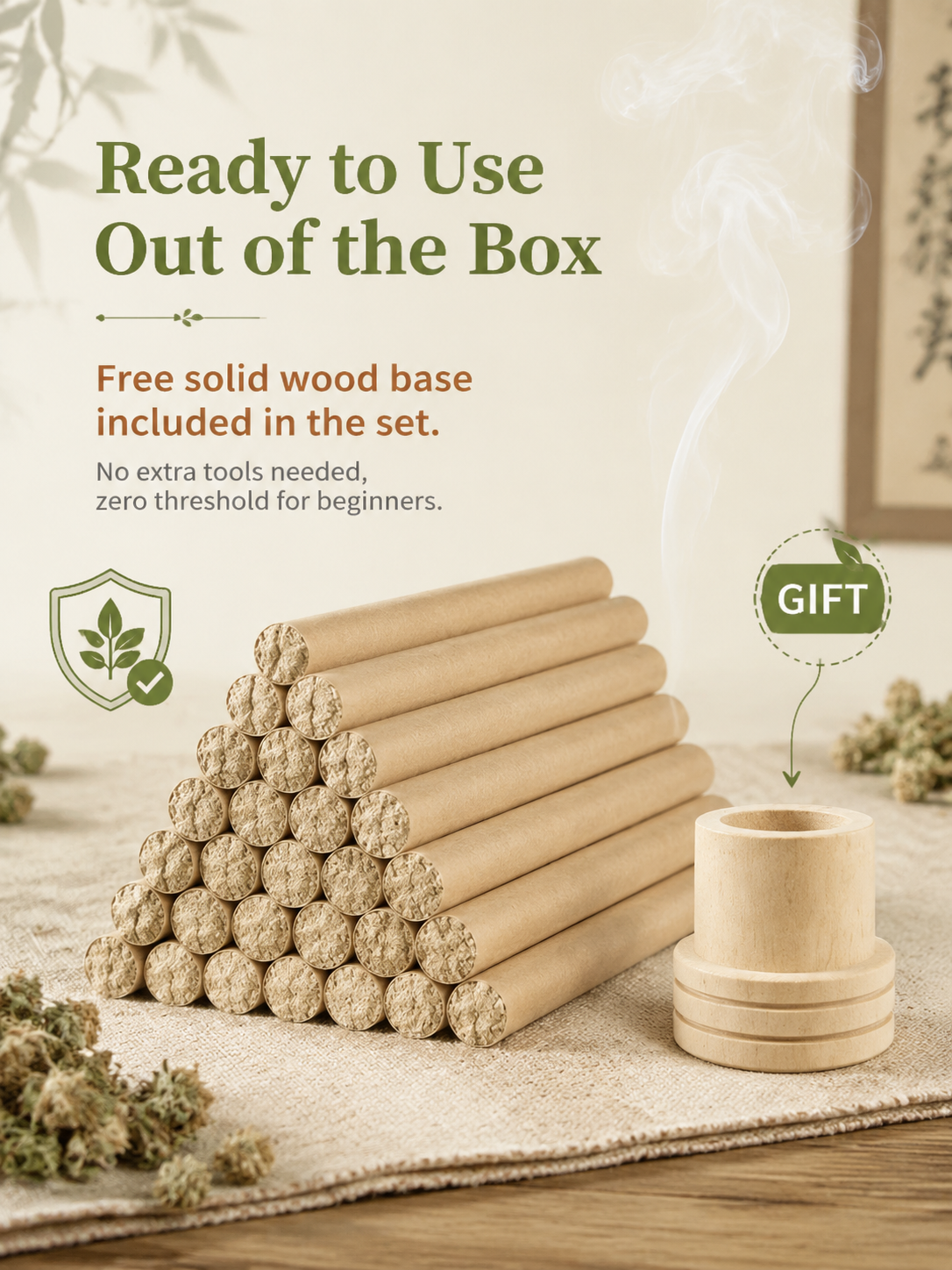 🔥Mugwort Repellent Incense Sticks