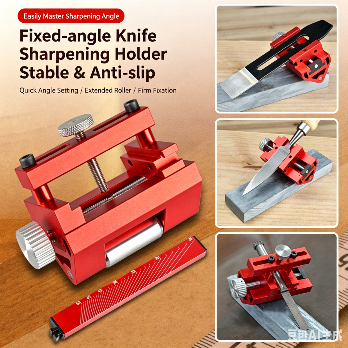 🛠️Professional sharpening guide system