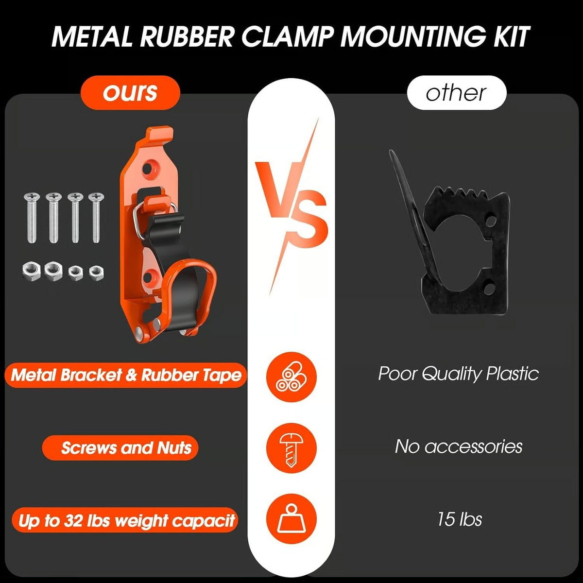 🔥Limited-time 50% off✨🛻Heavy Duty Zinc Alloy Shovel Mount