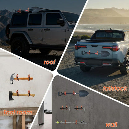 🔥Limited-time 50% off✨🛻Heavy Duty Zinc Alloy Shovel Mount