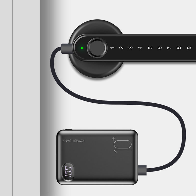 🔥Sale 50% Off🔥 Fingerprint Smart Door Lock Handle with Bluetooth APP control📱🔒