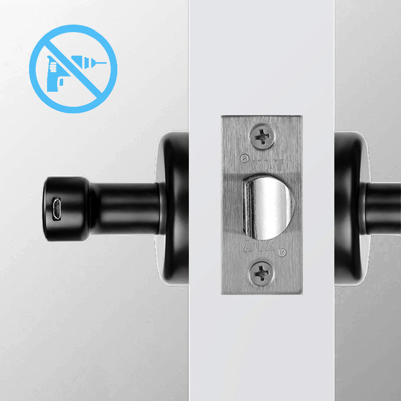 🔥Sale 50% Off🔥 Fingerprint Smart Door Lock Handle with Bluetooth APP control📱🔒