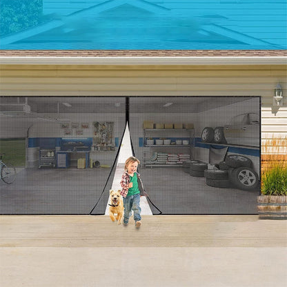 🦟Magnetic Garage Door Screen Kit – Block Bugs & Let Fresh Air Flow 🚪✨