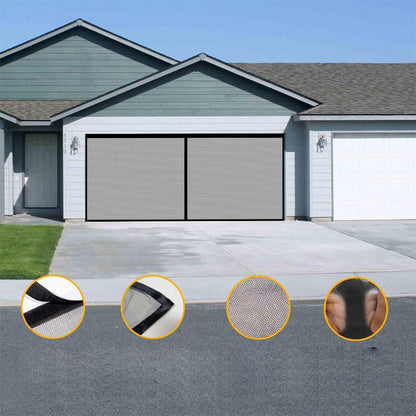 🦟Magnetic Garage Door Screen Kit – Block Bugs & Let Fresh Air Flow 🚪✨