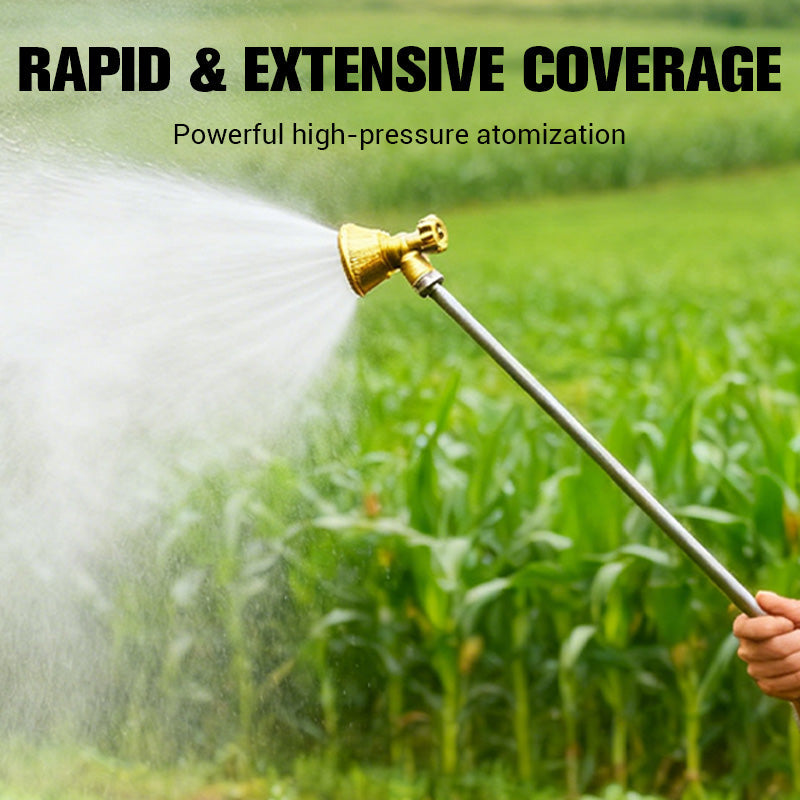 🔥Adjustable Brass Farm Sprayer Nozzle – Fine Even Mist Saves Pesticides & Water