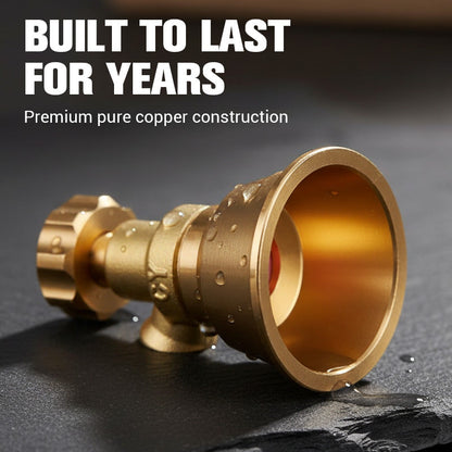 🔥Adjustable Brass Farm Sprayer Nozzle – Fine Even Mist Saves Pesticides & Water