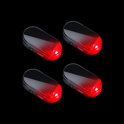 🥳2026 HOT SALE🚗🌞 Solar Car Anti-Theft Light – solar + USB charged, auto-flashes at night. Realistic LED mimics active alarm – deters thieves without wiring. Heat-resistant, stick & go! 🛡️💡