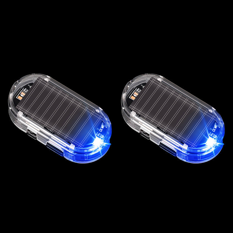 🥳2026 HOT SALE🚗🌞 Solar Car Anti-Theft Light – solar + USB charged, auto-flashes at night. Realistic LED mimics active alarm – deters thieves without wiring. Heat-resistant, stick & go! 🛡️💡